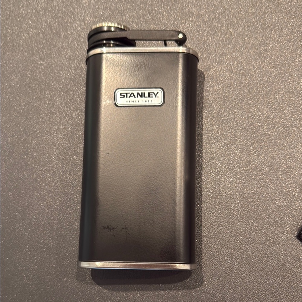 Stanley x Carhartt Black and Silver Flask